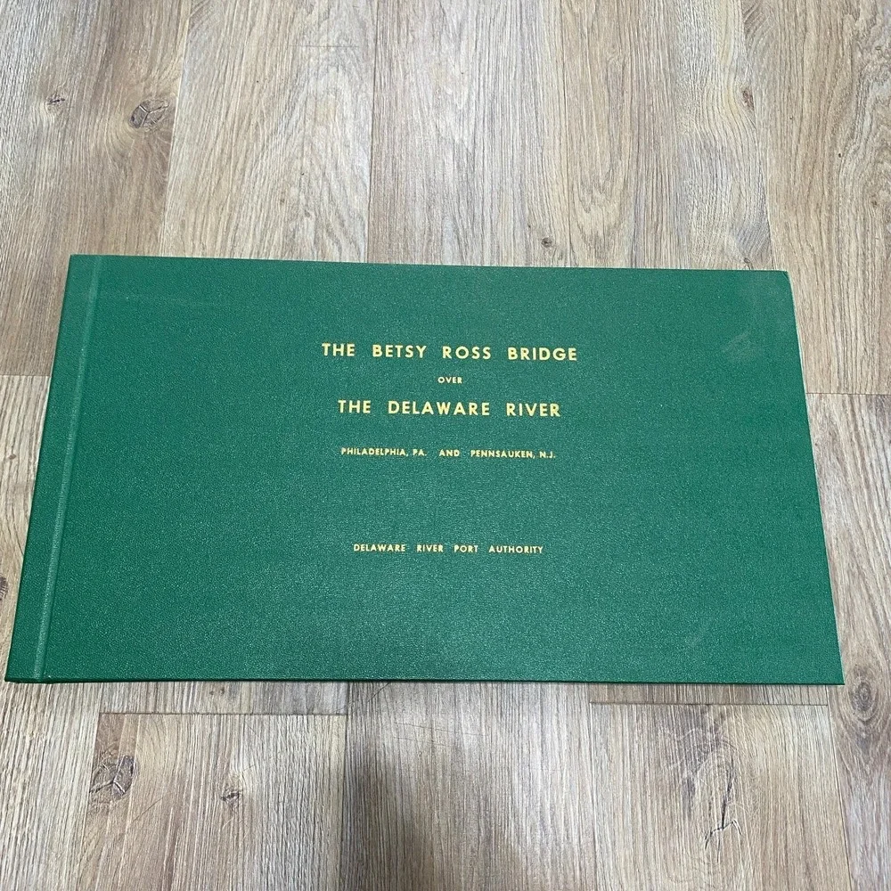 Betsy Ross Bridge Delaware River Port Authority 1976 Engineering History Book